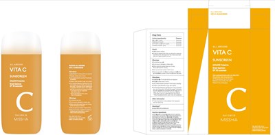Carton Image (Missha Vita C Sunscreen Carton)
